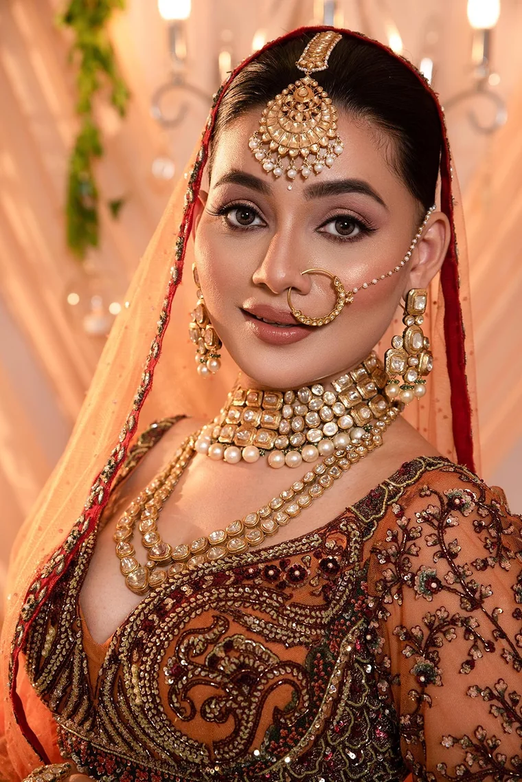 Bridal makeup by Alice Jais Beauty Salon and Academy, Kanpur