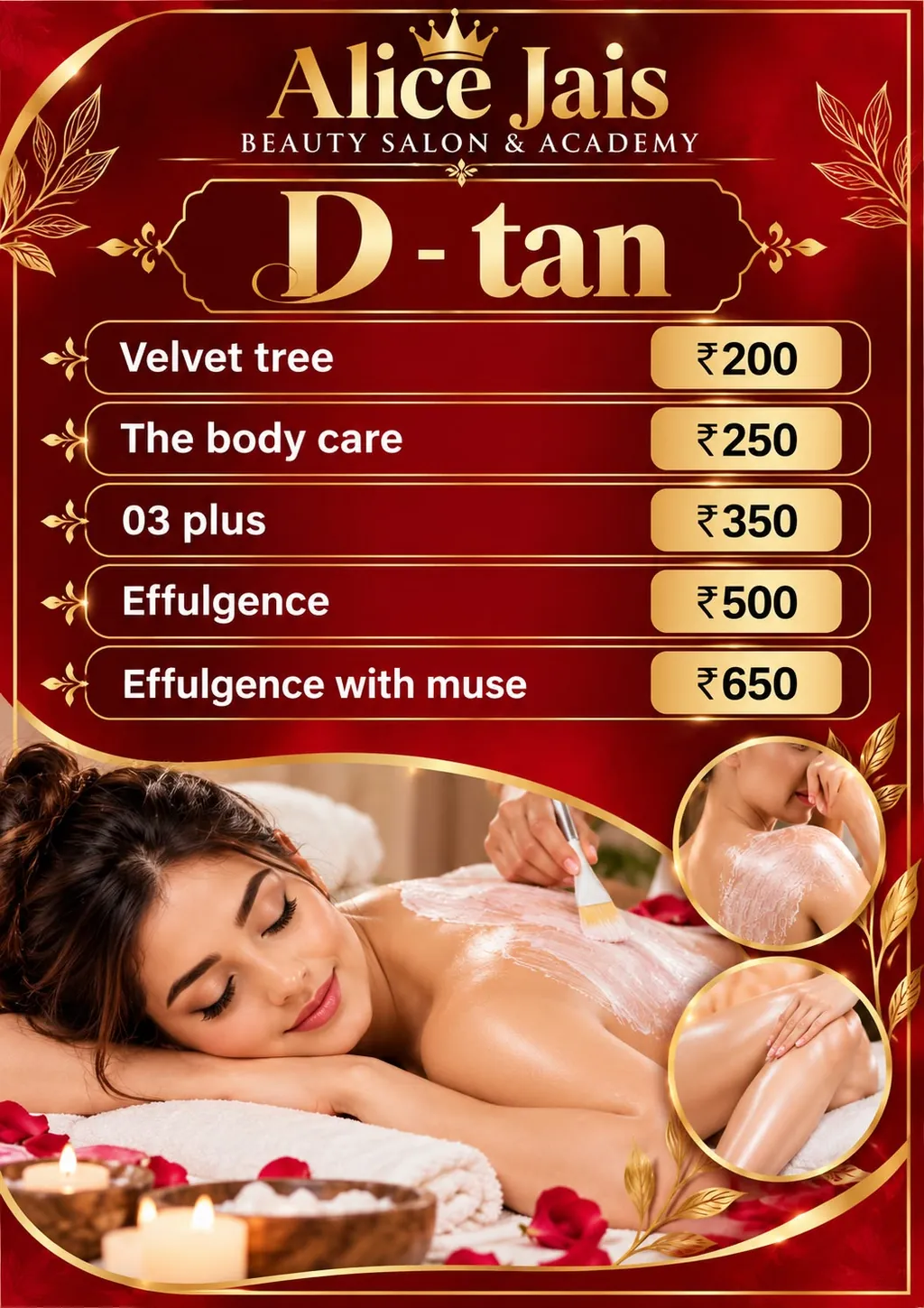 D-Tan - Alice Jais Beauty Salon and Academy